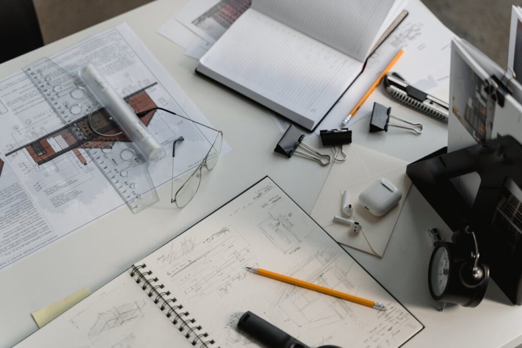 bouwtekening uitbouw